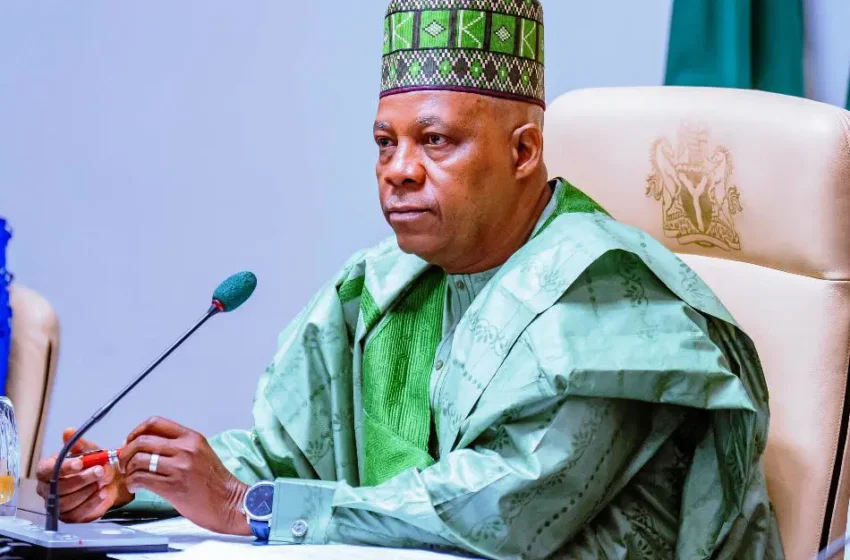  Only six governors supported Tinubu in 2023  —Shettima